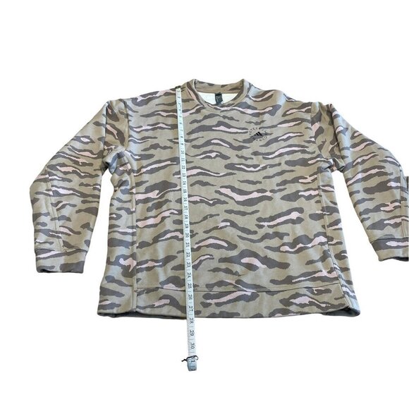 ADIDAS STELLA MCCARTNEY Collab Zebra Pink Brown 100% Organic Cotton Women Small - Picture 10 of 11